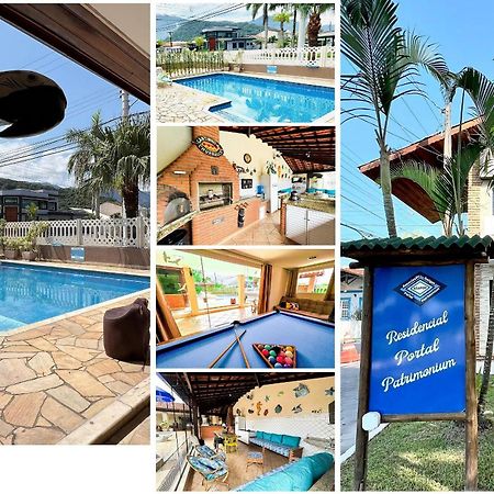 Praia/Piscina Com Hidro /Pebolim/Sinuca E Wi-Fi Caraguatatuba Bagian luar foto