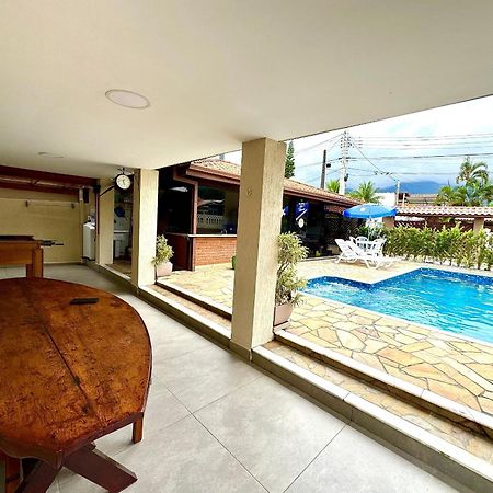 Praia/Piscina Com Hidro /Pebolim/Sinuca E Wi-Fi Caraguatatuba Bagian luar foto