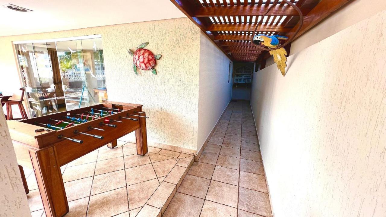 Praia/Piscina Com Hidro /Pebolim/Sinuca E Wi-Fi Caraguatatuba Bagian luar foto
