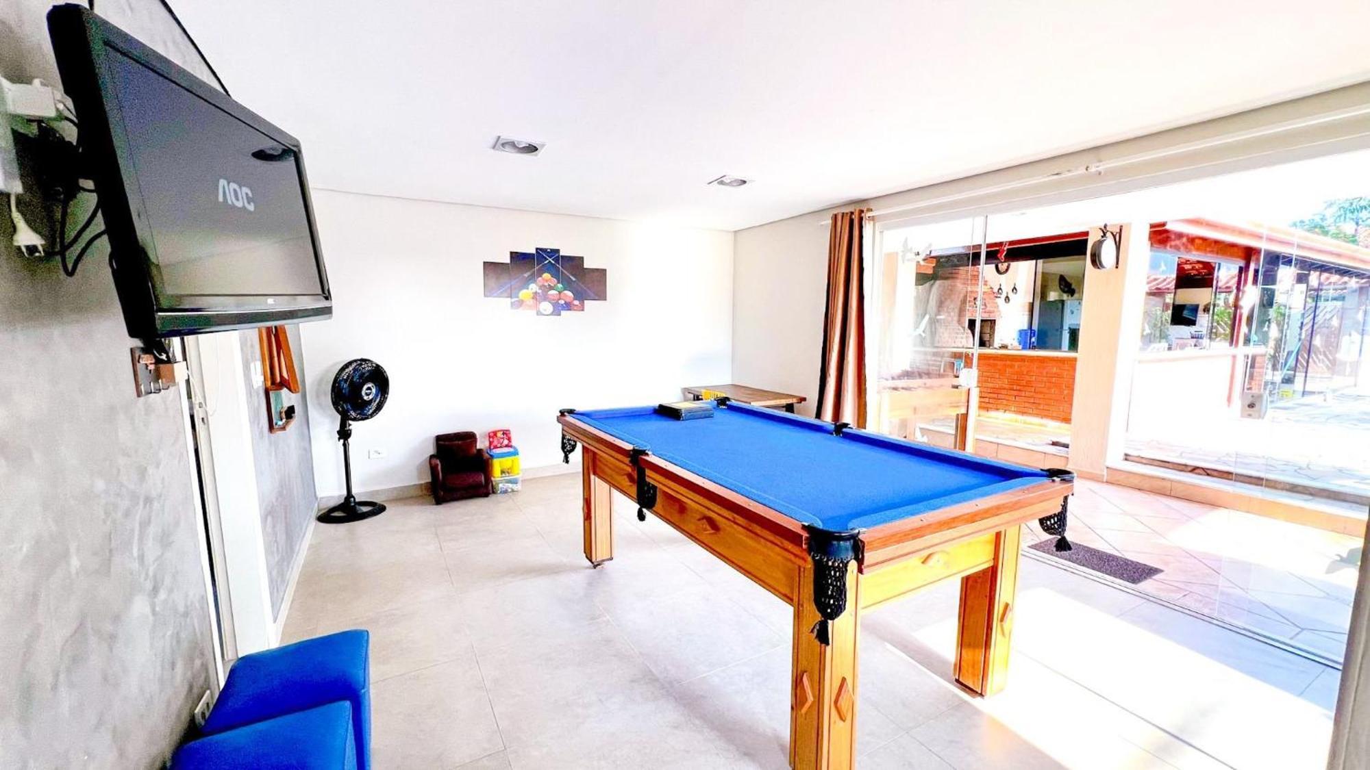 Praia/Piscina Com Hidro /Pebolim/Sinuca E Wi-Fi Caraguatatuba Bagian luar foto