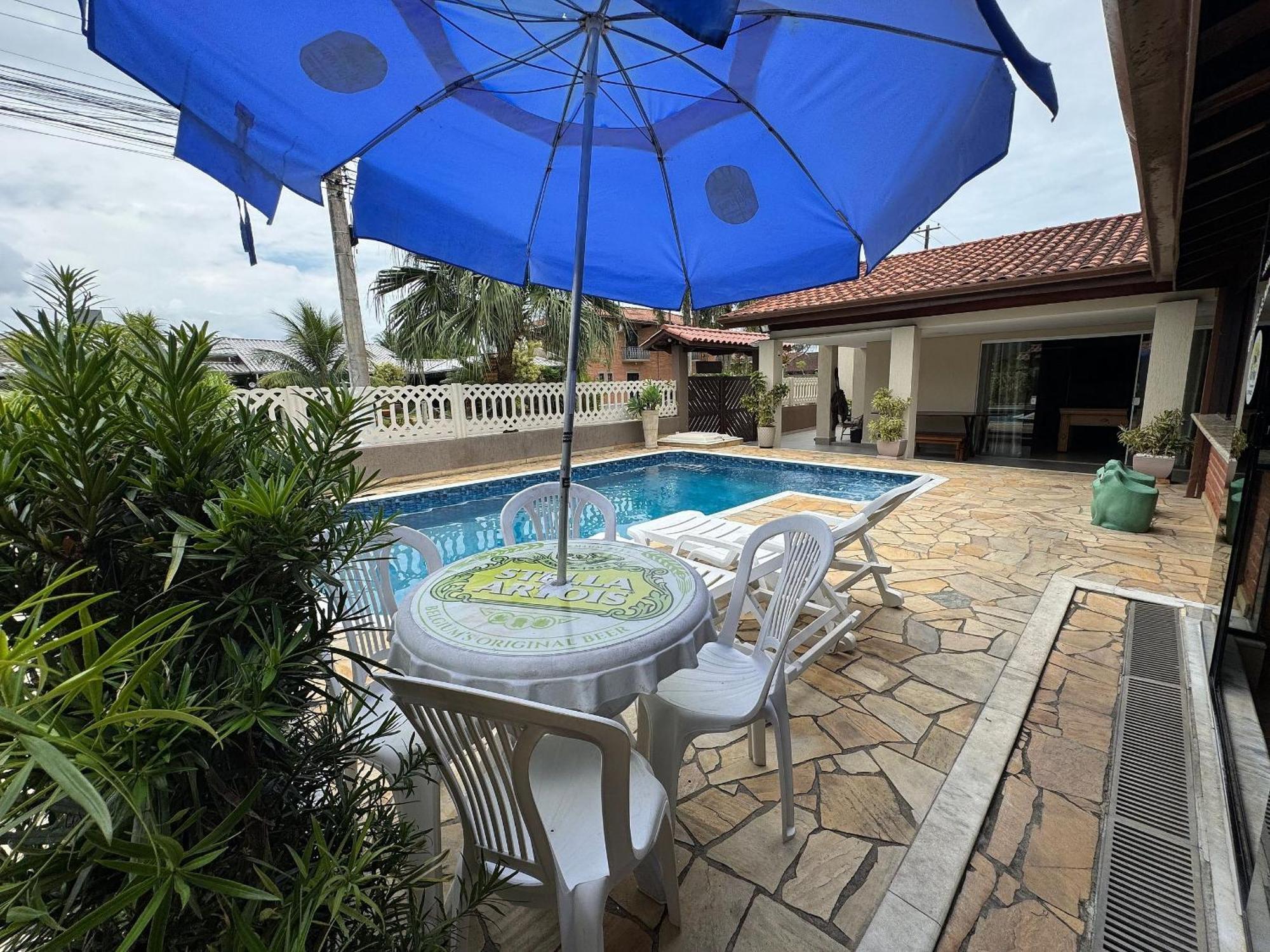Praia/Piscina Com Hidro /Pebolim/Sinuca E Wi-Fi Caraguatatuba Bagian luar foto