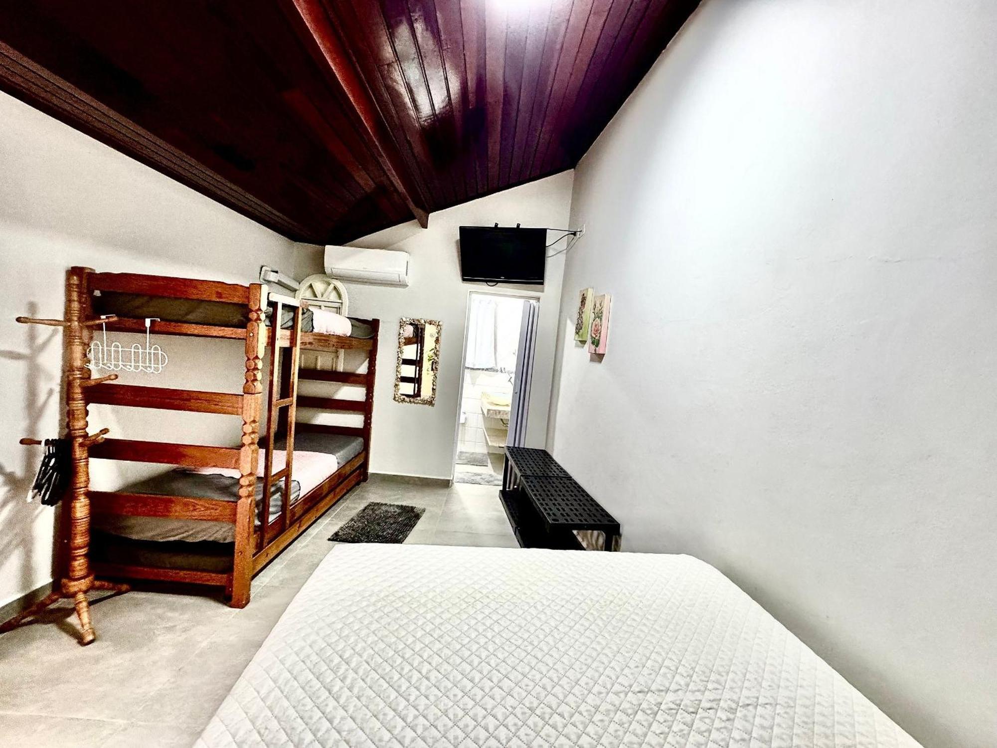 Praia/Piscina Com Hidro /Pebolim/Sinuca E Wi-Fi Caraguatatuba Bagian luar foto